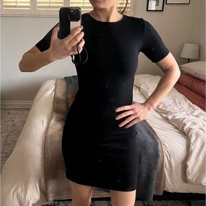 Reformation ribbed dress